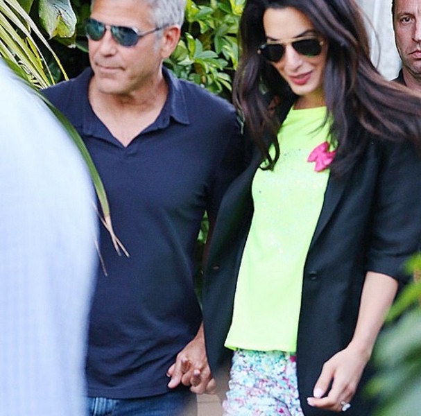 George Clooney and Amal Alamuddin Wedding Pictures